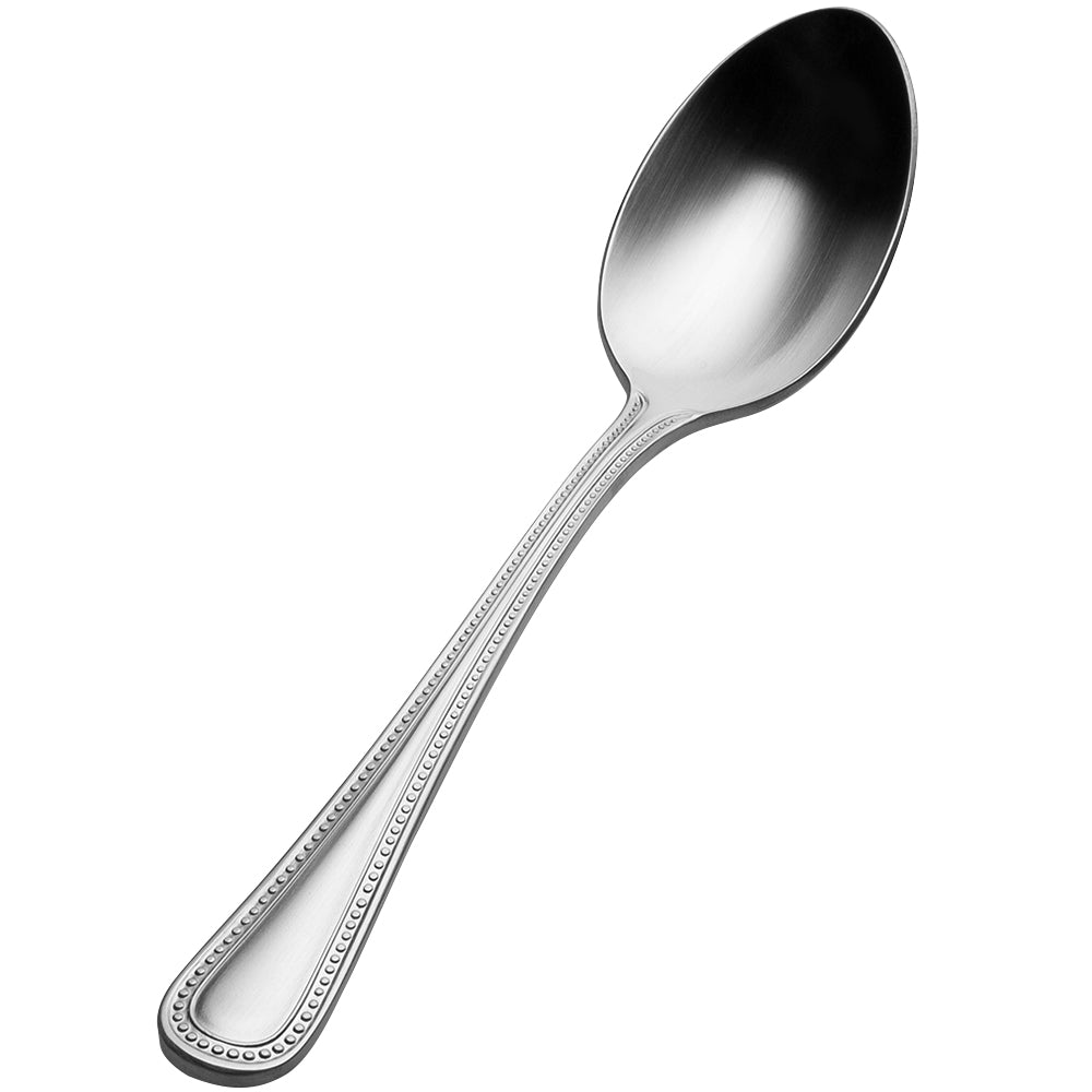 Bon Chef SBS3300 Sombrero 5 15/16" 18/0 Extra Heavy Weight Bonsteel Teaspoon - 12/Pack