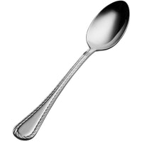 Bon Chef SBS404 Amore 9 1/4" 18/0 Extra Heavy Weight Bonsteel Table / Serving Spoon - 12/Pack