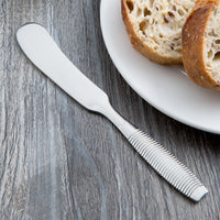 Reed & Barton RB114-053 Dillon 5 3/4" 18/10 Stainless Steel Extra Heavy Weight Butter Knife / Spreader - 12/Pack