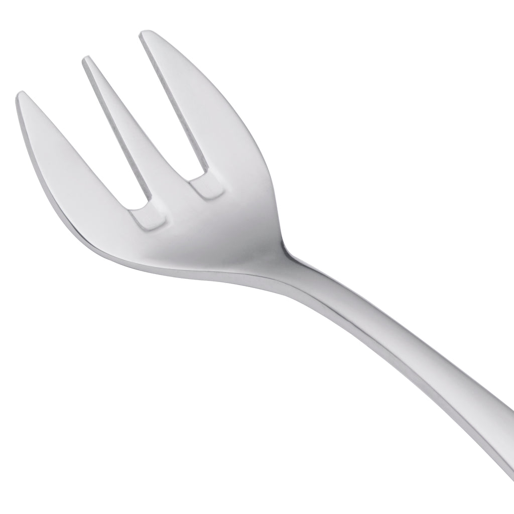 World Tableware 213 029 Baguette 4 3/4" 18/0 Stainless Steel Heavy Weight Cocktail Fork - 12/Pack