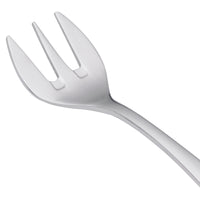 World Tableware 213 029 Baguette 4 3/4" 18/0 Stainless Steel Heavy Weight Cocktail Fork - 12/Pack