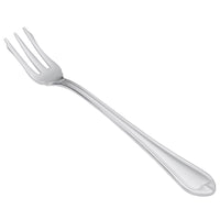 World Tableware 239 029 Antique 5 7/8" 18/0 Stainless Steel Heavy Weight Cocktail Fork - 12/Pack