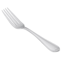 World Tableware 239 027 Antique 7 3/8" 18/0 Stainless Steel Heavy Weight Dinner Fork - 12/Pack