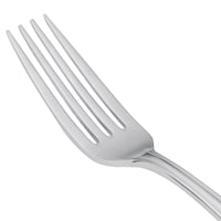 World Tableware 239 027 Antique 7 3/8" 18/0 Stainless Steel Heavy Weight Dinner Fork - 12/Pack