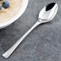 Reed & Barton RB118-001 Hollis 6 5/8" 18/10 Stainless Steel Extra Heavy Weight Teaspoon - 12/Pack