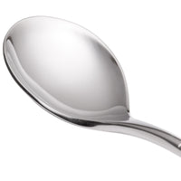 Reed & Barton RB118-016 Hollis 6 1/4" 18/10 Stainless Steel Extra Heavy Weight Bouillon Spoon - 12/Pack
