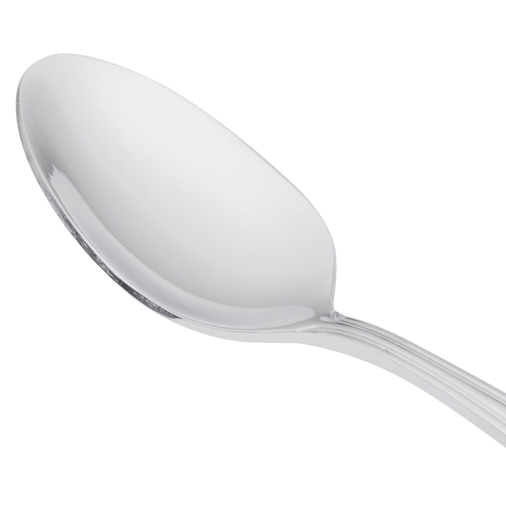 World Tableware 256 001 Cortland 6" 18/0 Stainless Steel Heavy Weight Teaspoon - 12/Pack