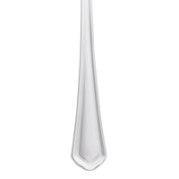 World Tableware 256 003 Cortland 8 1/8" 18/0 Stainless Steel Heavy Weight Tablespoon / Serving Spoon - 12/Pack