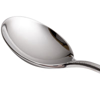 Reed & Barton RB120-016 London 5 1/2" 18/10 Stainless Steel Extra Heavy Weight Bouillon Spoon - 12/Pack
