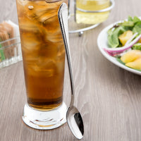 Reed & Barton RB120-021 London 7 3/4" 18/10 Stainless Steel Extra Heavy Weight Iced Tea Spoon - 12/Pack