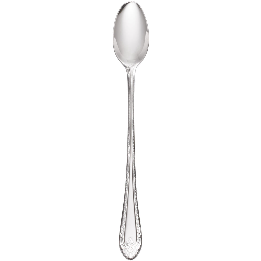 Reed & Barton RB120-021 London 7 3/4" 18/10 Stainless Steel Extra Heavy Weight Iced Tea Spoon - 12/Pack