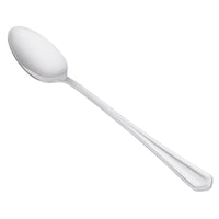World Tableware 256 021 Cortland 7 1/2" 18/0 Stainless Steel Heavy Weight Iced Tea Spoon - 12/Pack