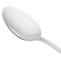 World Tableware 256 021 Cortland 7 1/2" 18/0 Stainless Steel Heavy Weight Iced Tea Spoon - 12/Pack