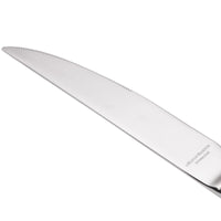 Reed & Barton RB110-5762 Berkshire Matte 9 1/2" 18/10 Stainless Steel Extra Heavy Weight Steak Knife - 12/Pack