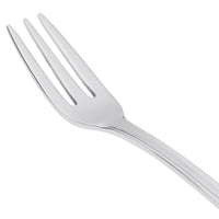 World Tableware 256 029 Cortland 5 7/8" 18/0 Stainless Steel Heavy Weight Cocktail Fork - 12/Pack