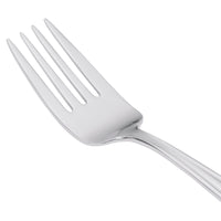 World Tableware 256 038 Cortland 6" 18/0 Stainless Steel Heavy Weight Salad Fork - 12/Pack