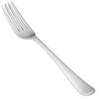 World Tableware 467 030 Auberge 7" 18/0 Stainless Steel Heavy Weight Dessert Fork - 12/Pack