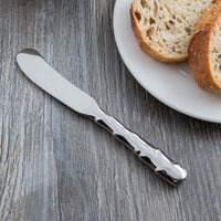 Reed & Barton RB111-053 Captiva 5 3/4" 18/10 Stainless Steel Extra Heavy Weight Butter Knife / Spreader - 12/Pack