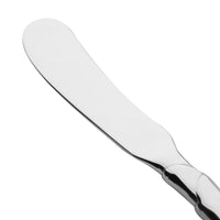 Reed & Barton RB111-053 Captiva 5 3/4" 18/10 Stainless Steel Extra Heavy Weight Butter Knife / Spreader - 12/Pack