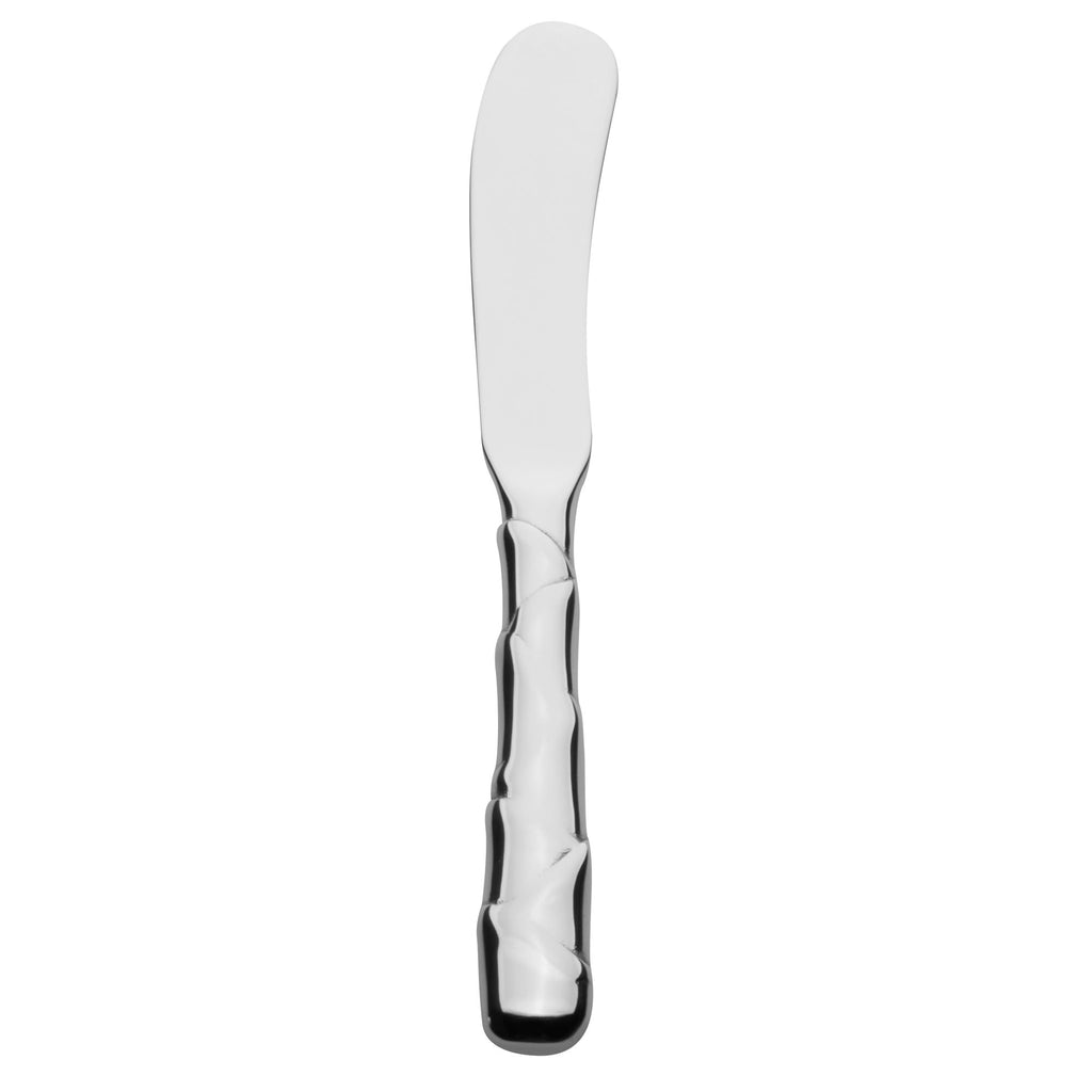 Reed & Barton RB111-053 Captiva 5 3/4" 18/10 Stainless Steel Extra Heavy Weight Butter Knife / Spreader - 12/Pack