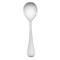 Reed & Barton RB112-016 Chestnut Hill 5 5/8" 18/10 Stainless Steel Extra Heavy Weight Bouillon Spoon - 12/Pack
