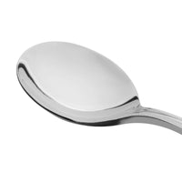 Reed & Barton RB112-016 Chestnut Hill 5 5/8" 18/10 Stainless Steel Extra Heavy Weight Bouillon Spoon - 12/Pack