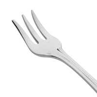 Reed & Barton RB112-029 Chestnut Hill 5 1/2" 18/10 Stainless Steel Extra Heavy Weight Cocktail Fork - 12/Pack