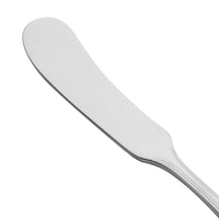 Reed & Barton RB112-053 Chestnut Hill 5 3/4" 18/10 Stainless Steel Extra Heavy Weight Butter Knife / Spreader - 12/Pack