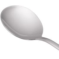 World Tableware 965 016 Columbus 6 1/4" 18/0 Stainless Steel Heavy Weight Bouillon Spoon - 12/Pack