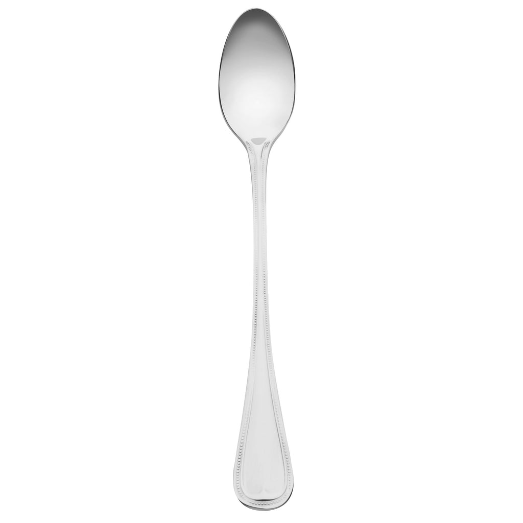 Reed & Barton RB112-021 Chestnut Hill 7 1/2" 18/10 Stainless Steel Extra Heavy Weight Iced Tea Spoon - 12/Pack