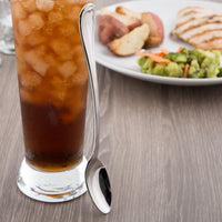 Reed & Barton RB112-021 Chestnut Hill 7 1/2" 18/10 Stainless Steel Extra Heavy Weight Iced Tea Spoon - 12/Pack