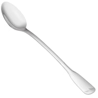 World Tableware 965 021 Columbus 7 5/8" 18/0 Stainless Steel Heavy Weight Iced Tea Spoon - 12/Pack