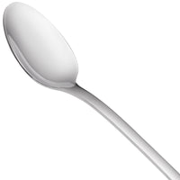 World Tableware 965 021 Columbus 7 5/8" 18/0 Stainless Steel Heavy Weight Iced Tea Spoon - 12/Pack