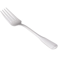 World Tableware 965 038 Columbus 6 1/2" 18/0 Stainless Steel Heavy Weight Salad Fork - 12/Pack