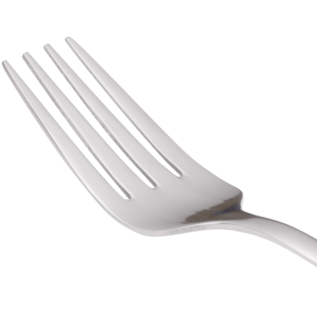 World Tableware 965 038 Columbus 6 1/2" 18/0 Stainless Steel Heavy Weight Salad Fork - 12/Pack