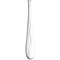 World Tableware 973 002 Cantina 6 7/8" 18/0 Stainless Steel Heavy Weight Dessert Spoon - 12/Pack
