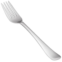 World Tableware 467 038 Auberge 6 3/4" 18/0 Stainless Steel Heavy Weight Salad Fork - 12/Pack