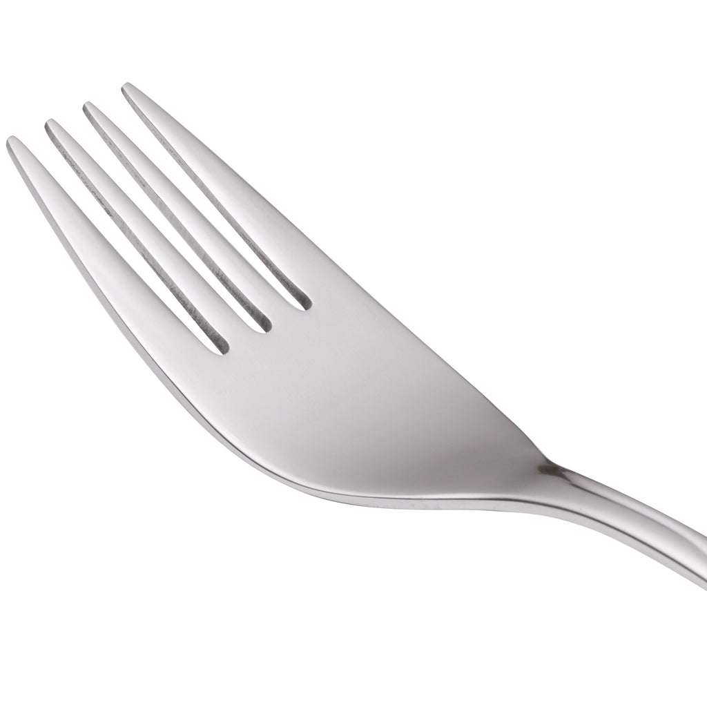 World Tableware 973 038 Cantina 7" 18/0 Stainless Steel Heavy Weight Salad Fork - 12/Pack
