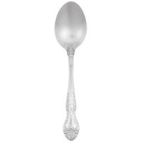 Oneida B990SDEF Rosewood 7 1/8" 18/0 Stainless Steel Oval Bowl Soup / Dessert Spoon - 12/Pack