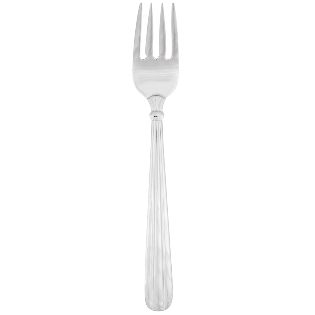 Oneida 2347FSLF Unity 7" 18/10 Stainless Steel Heavy Weight Salad / Pastry Fork - 12/Pack