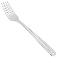 Oneida 2347FSLF Unity 7" 18/10 Stainless Steel Heavy Weight Salad / Pastry Fork - 12/Pack