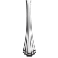 World Tableware 213 5502 Baguette 9 3/4" 18/0 Stainless Steel Heavy Weight Fluted Solid Handle Dinner Knife - 12/Pack