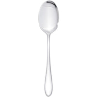 Chef & Sommelier T0422 Lazzo 7 1/4" 18/10 Stainless Steel Extra Heavy Weight Sauce Spoon by Arc Cardinal - 12/Pack