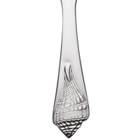 Reed & Barton RB125-053 Sea Shells 5 3/4" 18/10 Stainless Steel Extra Heavy Weight Butter Knife / Spreader - 12/Pack