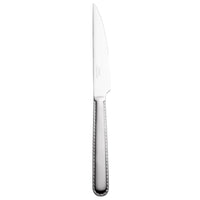 Reed & Barton RB128-5762 Stitch 9 1/2" 18/10 Stainless Steel Extra Heavy Weight Steak Knife - 12/Pack
