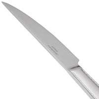 Reed & Barton RB128-5762 Stitch 9 1/2" 18/10 Stainless Steel Extra Heavy Weight Steak Knife - 12/Pack