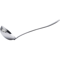 Chef & Sommelier T0425 Lazzo 3.5 oz. 18/10 Stainless Steel Extra Heavy Weight Soup Ladle by Arc Cardinal - 6/Pack