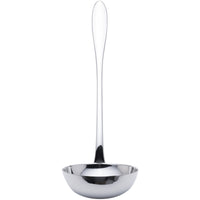 Chef & Sommelier T0425 Lazzo 3.5 oz. 18/10 Stainless Steel Extra Heavy Weight Soup Ladle by Arc Cardinal - 6/Pack