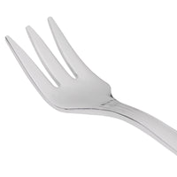 Reed & Barton RB126-029 Silver Birch 5 1/2" 18/10 Stainless Steel Extra Heavy Weight Cocktail Fork - 12/Pack