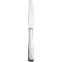 Reed & Barton RB127-5921 Silver Echo 9 1/2" 18/10 Stainless Steel Extra Heavy Weight Dinner Knife - 12/Pack